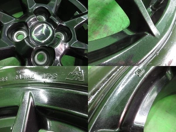 JDM Mazda Roadster genuine 6.5j/+45 wheels hubs approximately 54mm Bri No Tires - Image 4