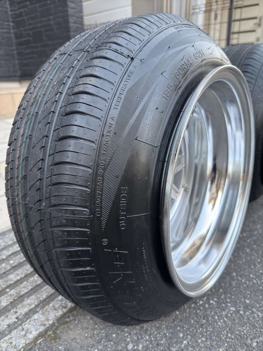 JDM SSR Mark III Speedster 11J C-type Highway Racer Old Car Bosozoku G No Tires - Image 2