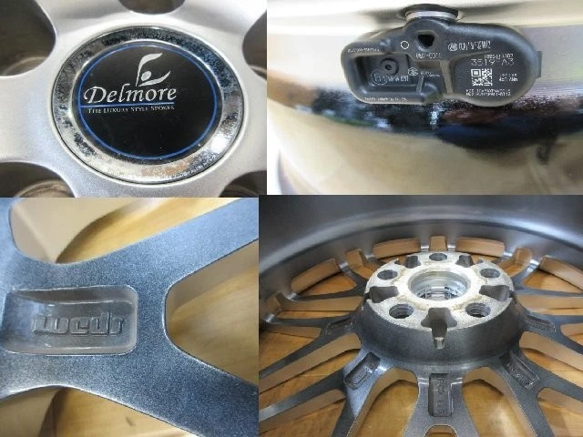 JDM Fairly clean lexus LS Weds Delmore Delmore Wheels 4Book 5H120 198J No Tires - Image 6