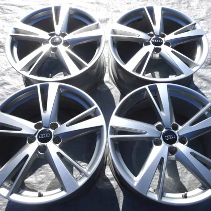 JDM Rare Audi RS3 genuine 8J +42 19in BBS 112 silver wheels for A3 S3 No Tires