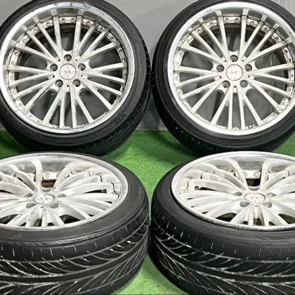 JDM Limited/Custom Weds Maverick 220M 19-inch wheels 9J +30 10J +34 PC No Tires