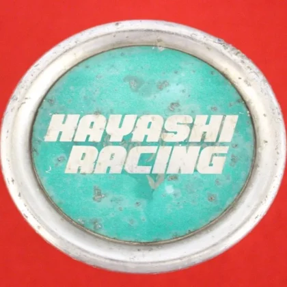 JDM 1 sheet Hayashi Racing aftermarket used wheel center plate center No Tires