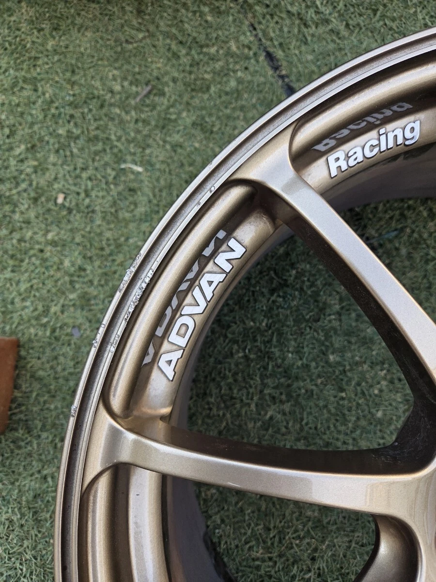 JDM ADVAN PCD114 5H 185J +45 YOKOMO No Tires - Image 6