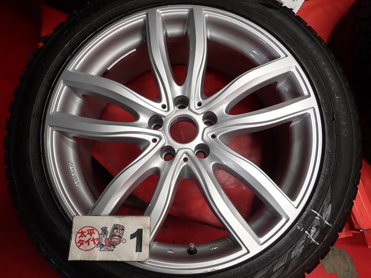 JDM BMW 4-Piece Set: Nokian Hakkapeliitta R3 245/45R19 102T with MAK A No Tires - Image 5