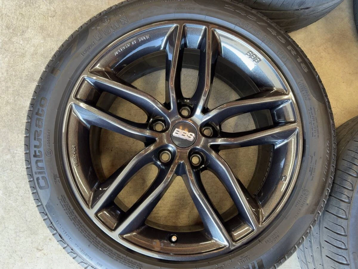 JDM BMW F10 F11 BBS 18-inch 4-Book Set No Tires - Image 4