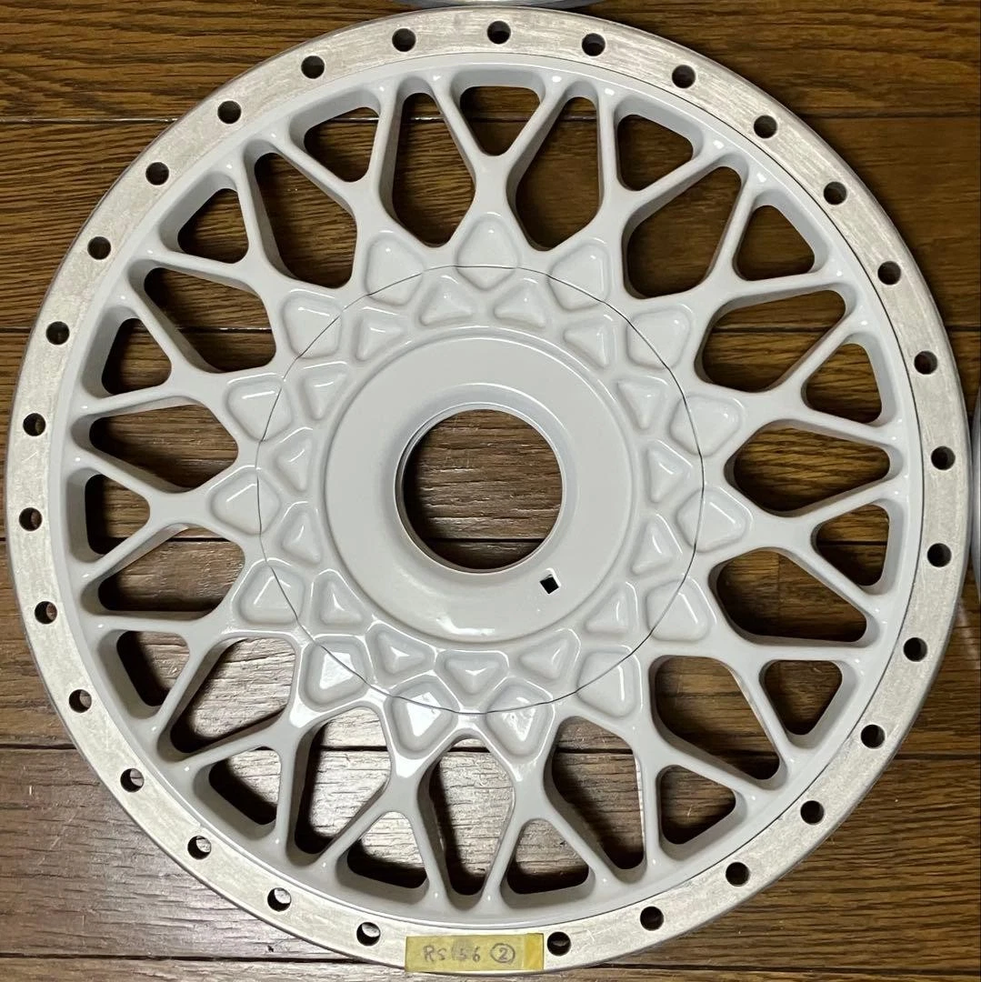 JDM 15-inch low disc BBS RS156 No Tires - Image 4