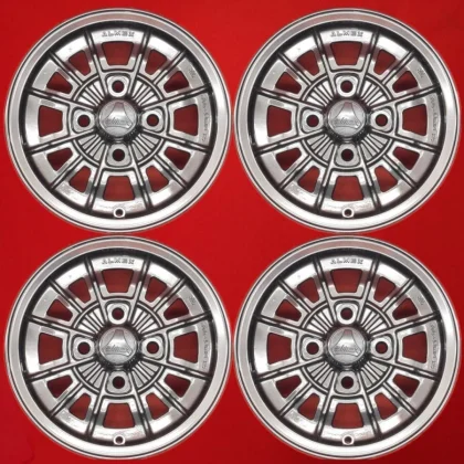 JDM Almex YSC 4Book 5.5J-13 PCD114.3 4-hole +27 hub 68 bluebar 510 whe No Tires