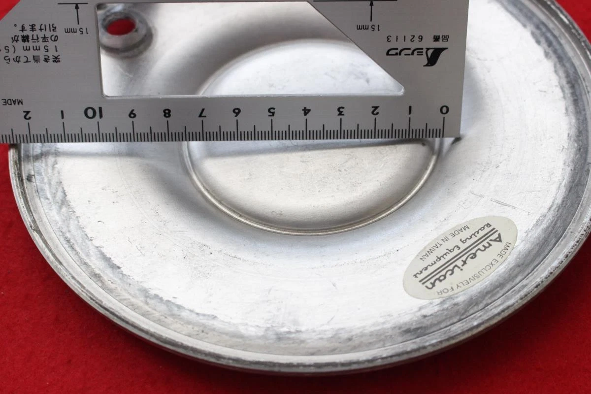 JDM 1 sheet American Racing aftermarket used wheel center plate center No Tires - Image 8