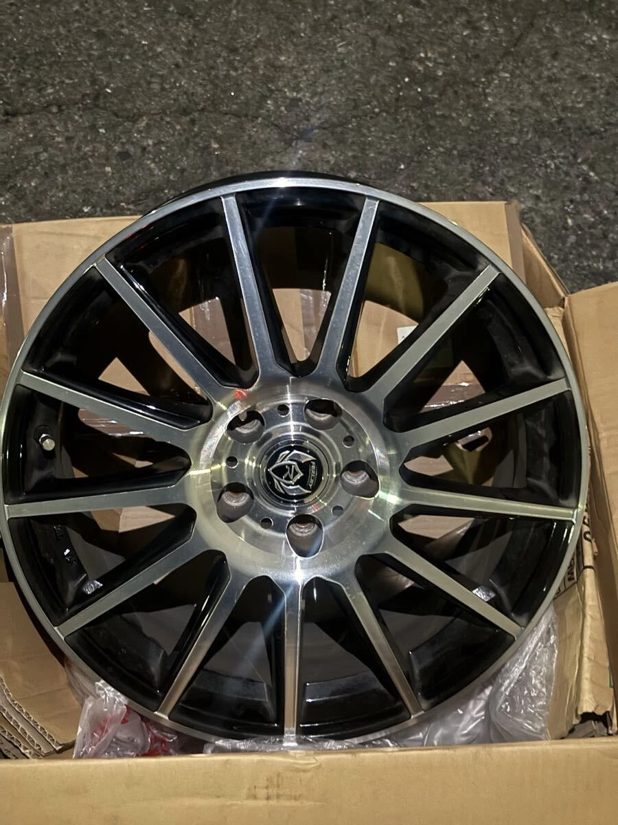 JDM Weds Leitzley BM 18x8 JPCD114.3 WEDS No Tires