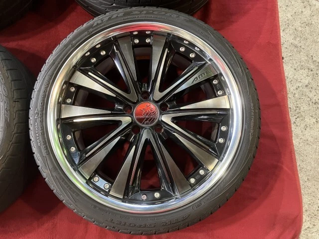 JDM Kyoho AME Moderate Blaster 8.5J 9.5J-20 +43 114.3 5H 73Φ Super Low No Tires - Image 2