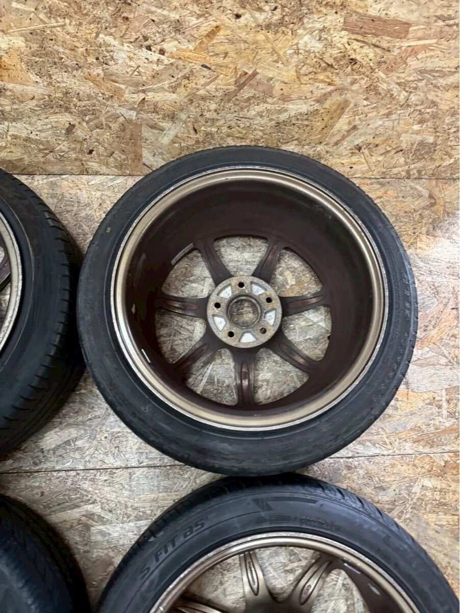 JDM Rare Weds Sport SA-90 178J+35 9J+35 PCD114.3 5-hole 5H Wedssports No Tires - Image 9