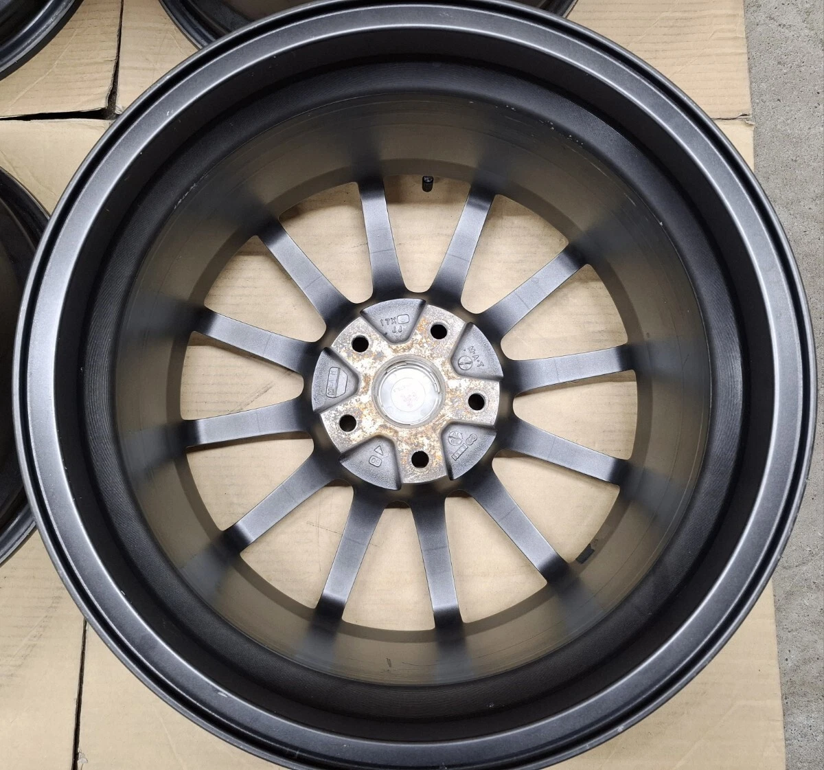 JDM Superb Condition Subaru Impreza WRX STI Spec C TypeRA Genuine 17 W No Tires - Image 9