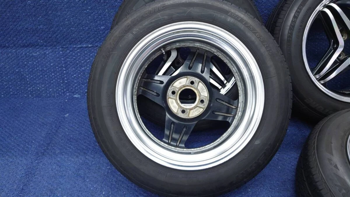 JDM B/S ENKEI BIGEND RODERS 15x7J+35 Enkei/Big End Rotors/Hellaflash/U No Tires - Image 8