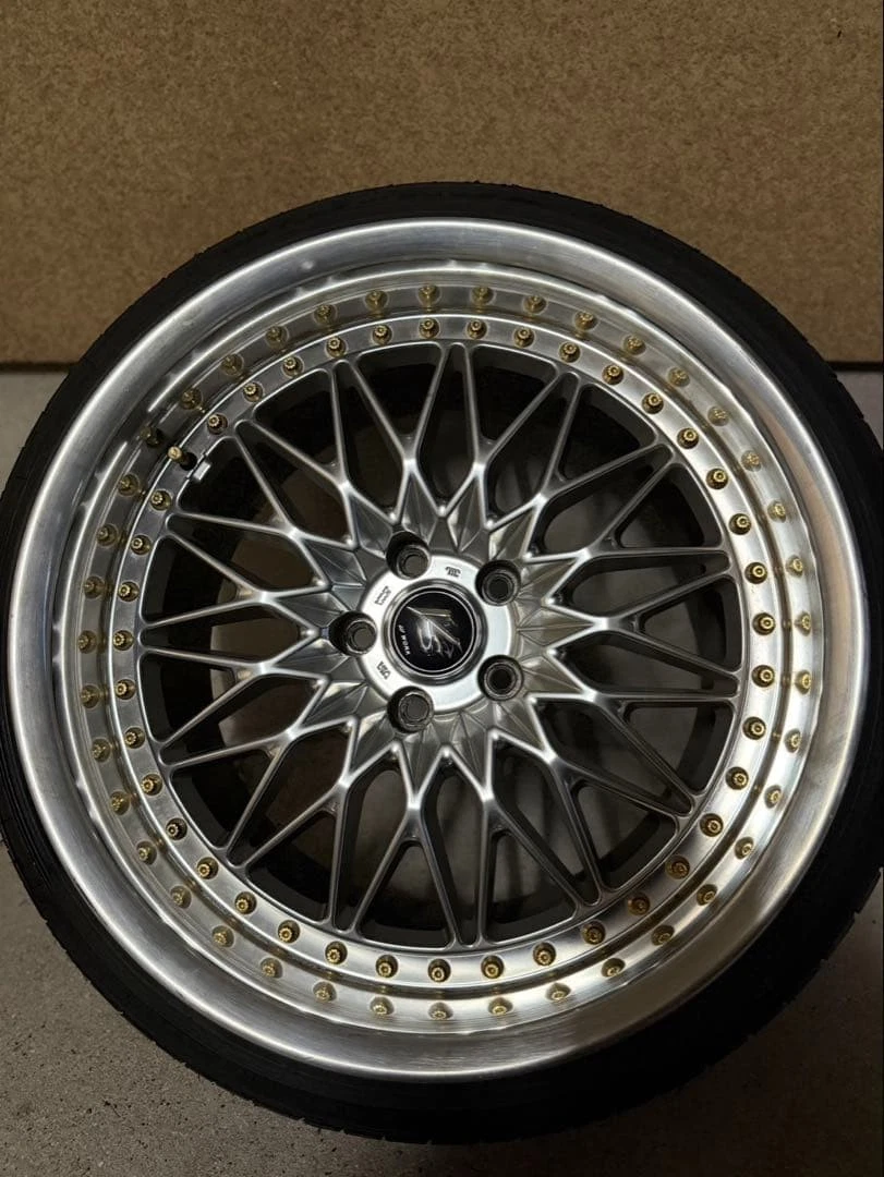 JDM Work VS-XV 4Wheels No Tire 19x9.5+34 10.5+21 5x114.3 Hub73.3 - Image 4