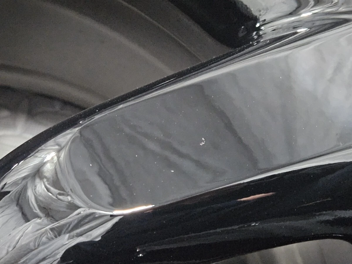 JDM Glossy black paint. Nissan Fairlady Z Z33 late model genuine 18PCD No Tires - Image 7