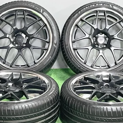 JDM Customizable: TWS Lizent WX07 19-inch 9J +48 PCD112 wheels with Pi No Tires