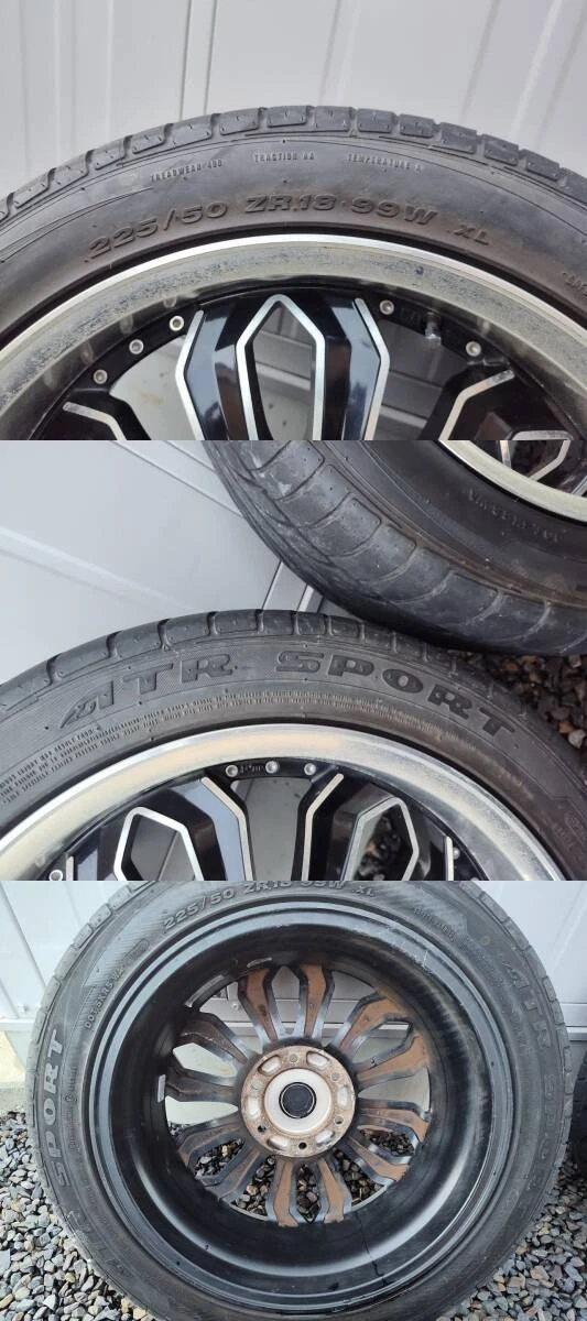 JDM Deep rims for Toyota Hiace and other vehicles. AKUT ZERO BREAK X 1 No Tires - Image 9