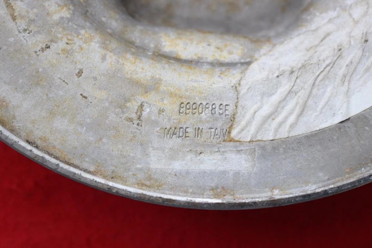 JDM 1 sheet American Racing aftermarket used wheel center plate center No Tires - Image 4