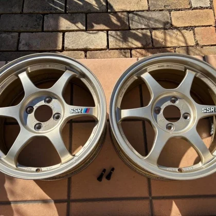JDM SSR type C 16-inch wheels 2-book set No Tires