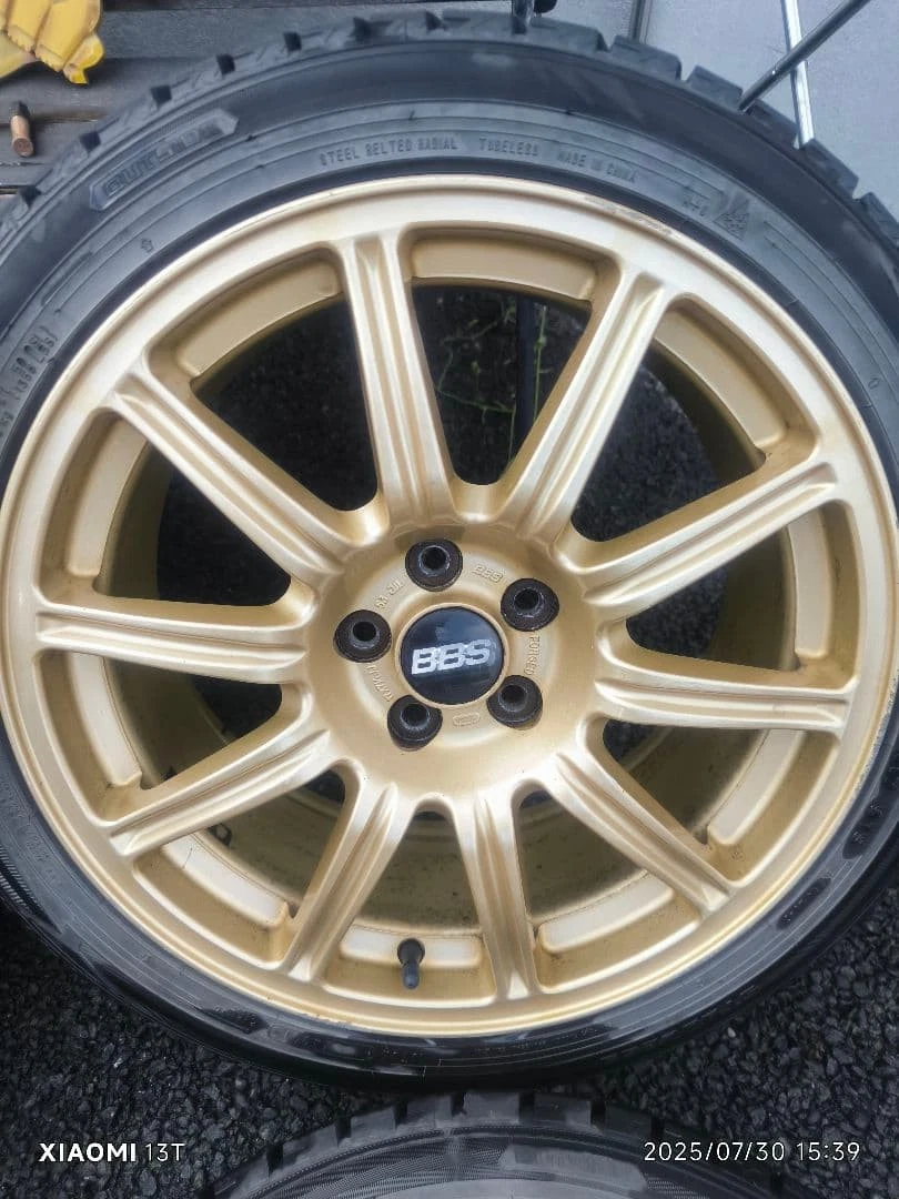 JDM Currently under negotiation: Subaru GDB BBS forging repair complet No Tires - Image 4