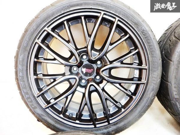 JDM SUBARU Genuine VAB WRX STI late model final model 188.5J +55 5-114 No Tires - Image 3