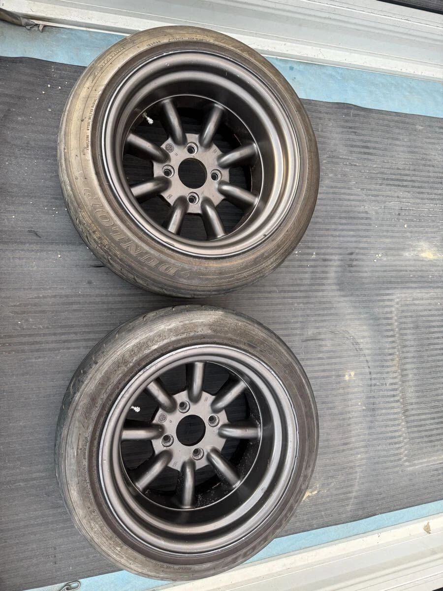 JDM Watanabe RS Watanabe Eight-Spoke 15-inch 9.5J -19 Rtype 114.3 4-Lu No Tires