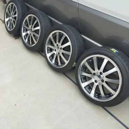 JDM DUNLOP 16 Wheel Set 5Book Spoke WORK No Tires