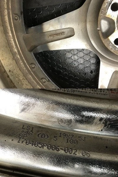 JDM WORK Lanvec LS1 wheels with aftermarket 194Book 7.5J5HPCD100+48 bo No Tires - Image 10