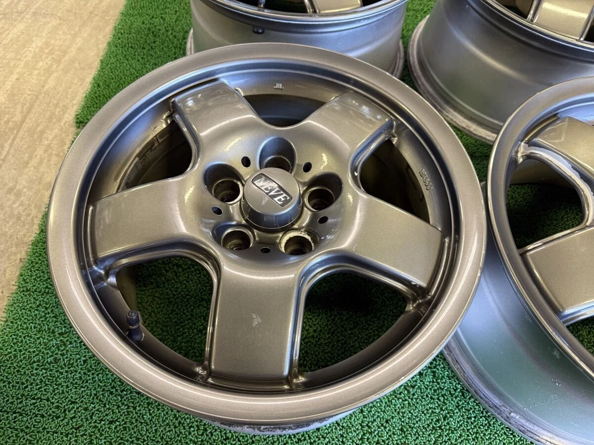 JDM Aftermarket NEVE F1 Supra wheels for Civic R32 GT-R etc. 16-inch 8 No Tires - Image 2