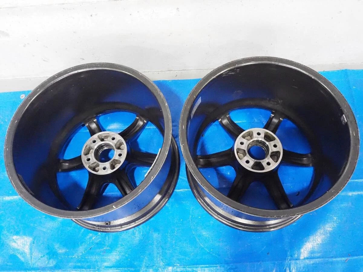 JDM Used TE37 SAGA 1811J +13 114.3 5-hole RAYS Rays GTR BNR32 BCNR33 B No Tires - Image 8