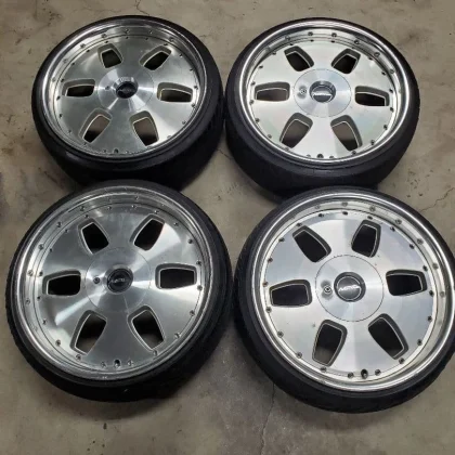 JDM Rare MAE Rebar Side PCD100 4-Hole 5-Hole Multi Dish No Tires