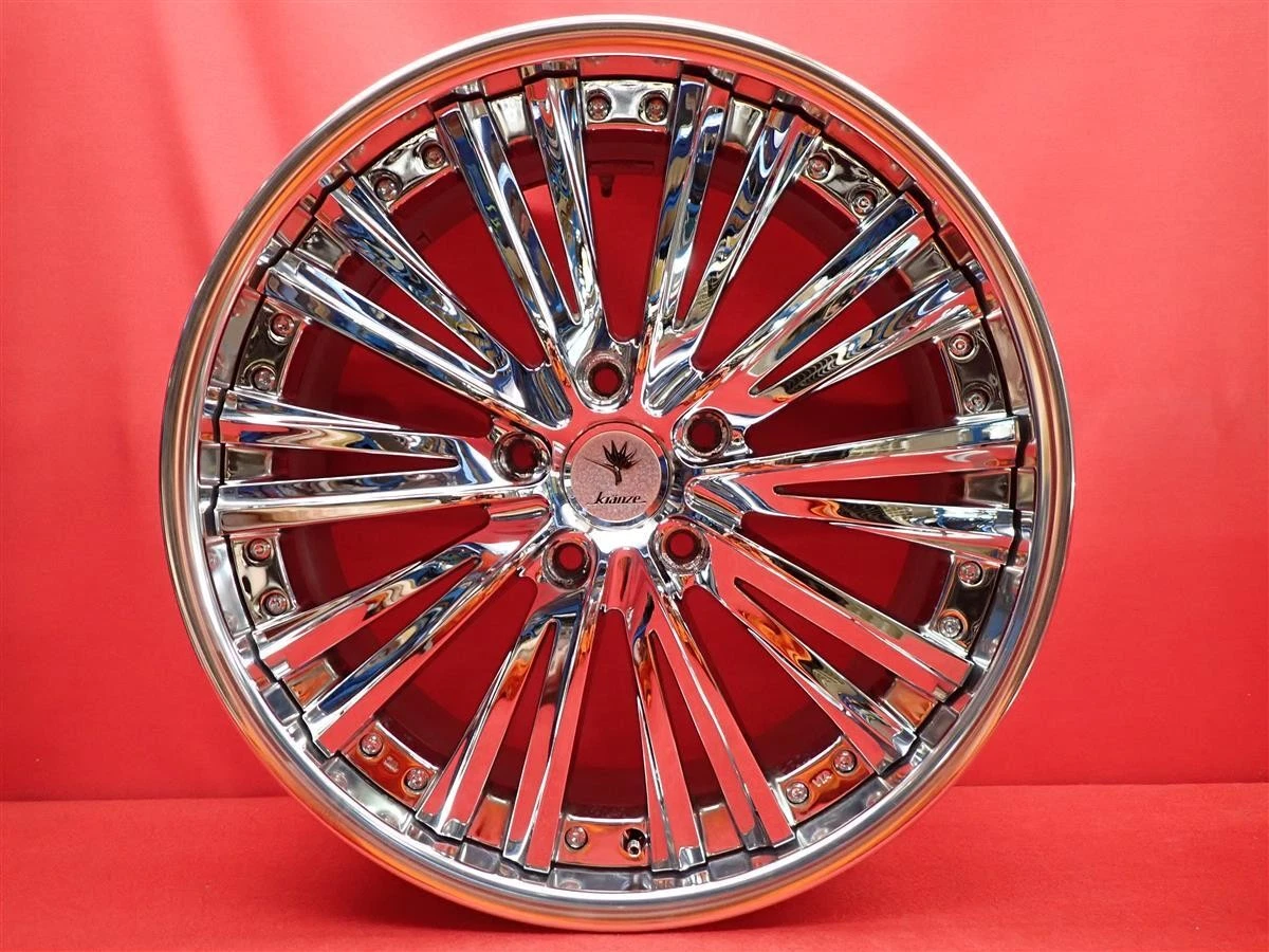 Weds Kranze GAGIS 4Wheels 19x8+44 5x120 Cadillac CTS BMW E46 - Image 6