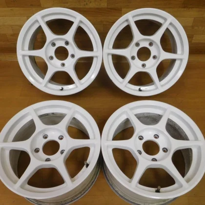 JDM 16-214Lightweight P1 Racing 15in 7J + 38EK wheels for Civic Type R No Tires