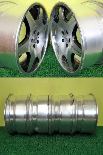 JDM Used 4-wheel Weds Maverick 607D wheels 19 x 8.5J +48 & 9J +45 5H 1 No Tires - Image 7