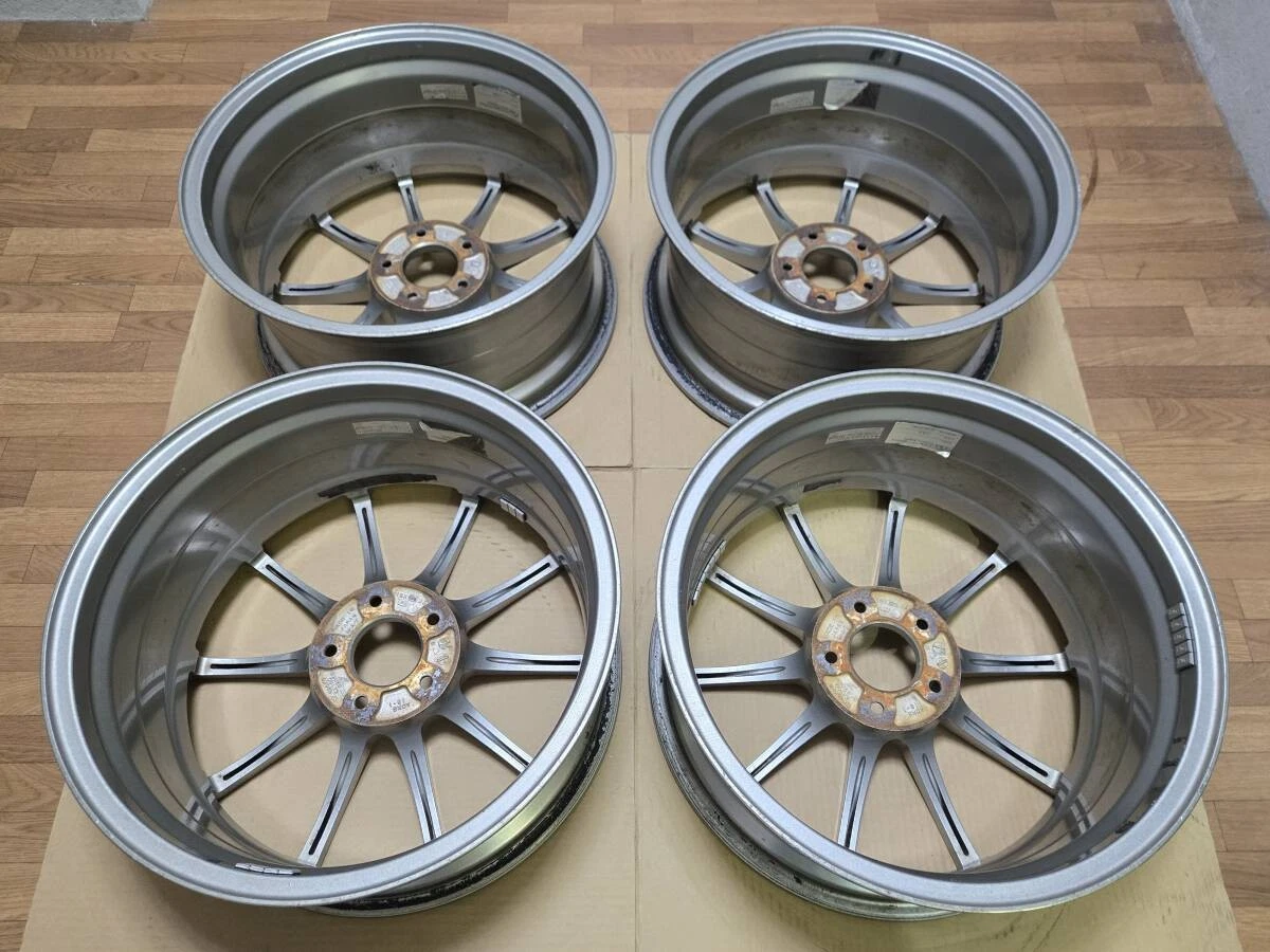 JDM Rare 188.5J +50 PCD114.3 ADVAN Racing RS WRX STI VAB GVB GRB S4 VA No Tires - Image 8