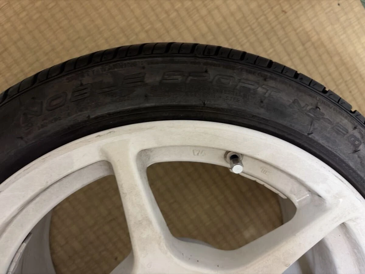 JDM 4-hole 114.3 p1 p1Racing bar Disc Club 16-inch 8.5j +37 Rare 205/5 No Tires - Image 5