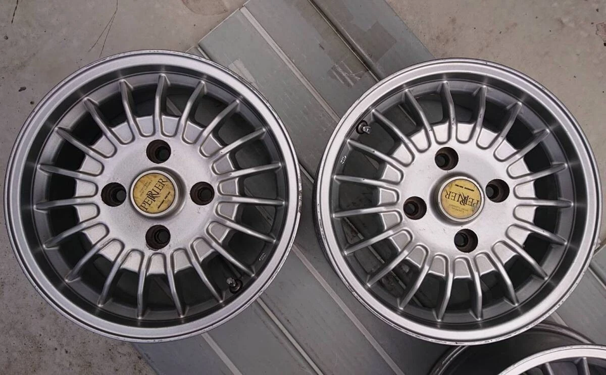 JDM 4Book Hayashi Racing Perrier 146J+40 PCD114.3-4H Deep Rim European No Tires - Image 3