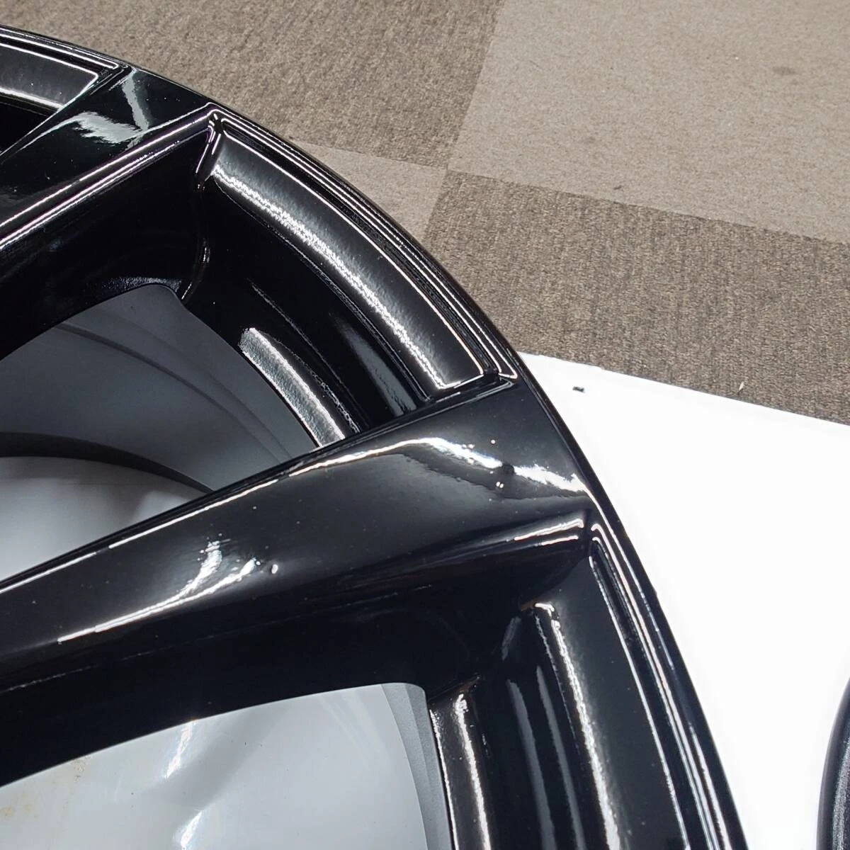 JDM Black repainting Nissan V36 Skyline Coupe genuine 19-inch wheels 8 No Tires - Image 9