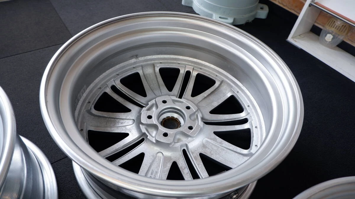 JDM WORK work VARIANZA wheels baked and painted by a wheel repair spec No Tires - Image 9