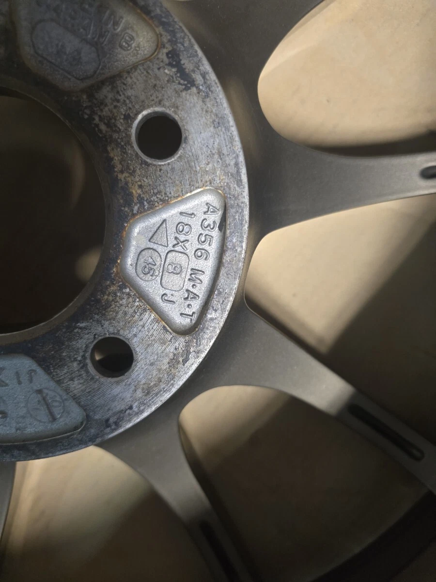 JDM ADVAN RZ 8J +45 R18 PCD114.3 ADVAN Racing RZ 8J +45 ADVAN Racing R No Tires - Image 9