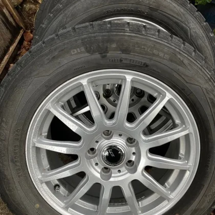 JDM DUNLOP 215/60R16 Wheel Set 4Book Set No Tires