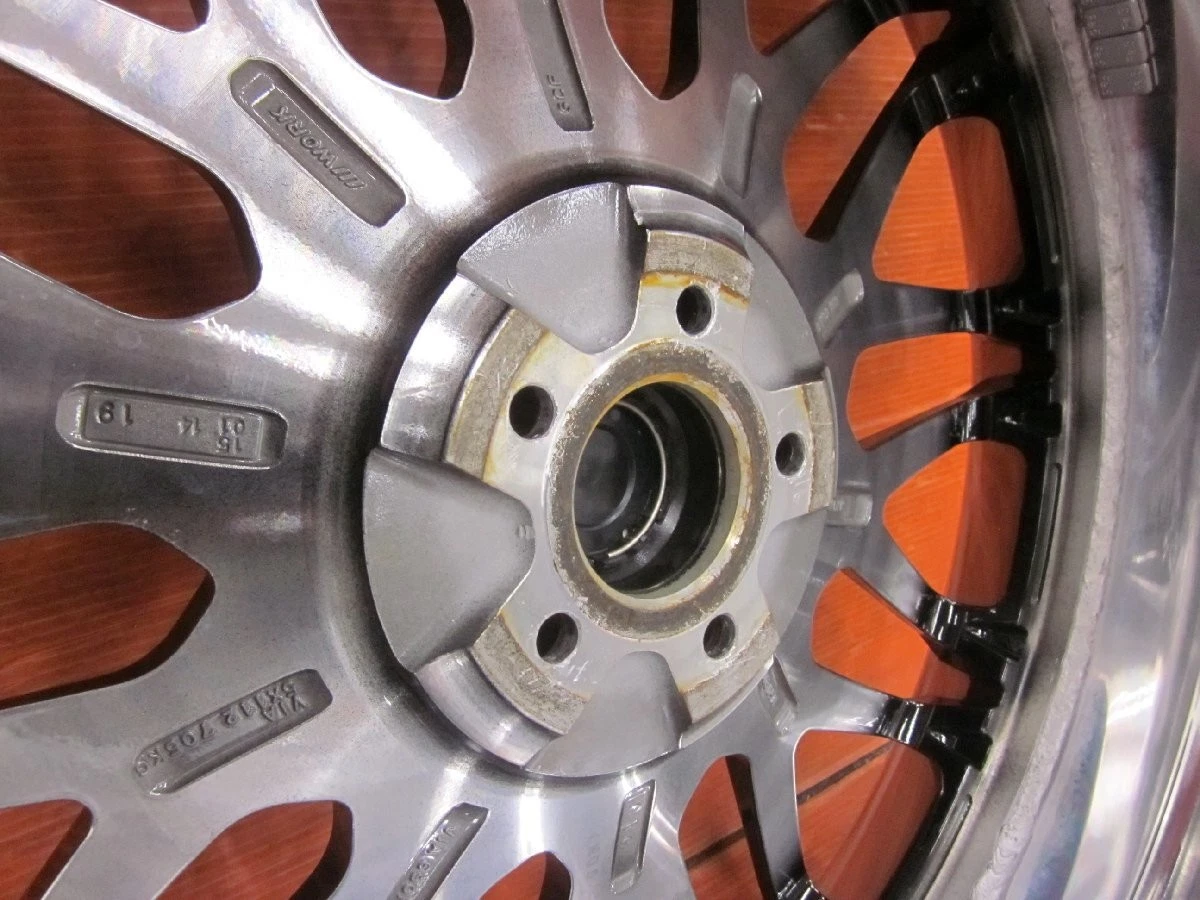 JDM Y4 WORK Durandal DD10.5 208.5J +40 PCD100 5H φ60mm O-disc MINERVA No Tires - Image 5