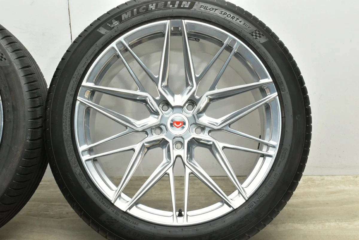 JDM Used VOSSEN EVO EVO-5 4-Book Set 2210.0J x 22+18 PCD 130 295/40R22 No Tires - Image 7