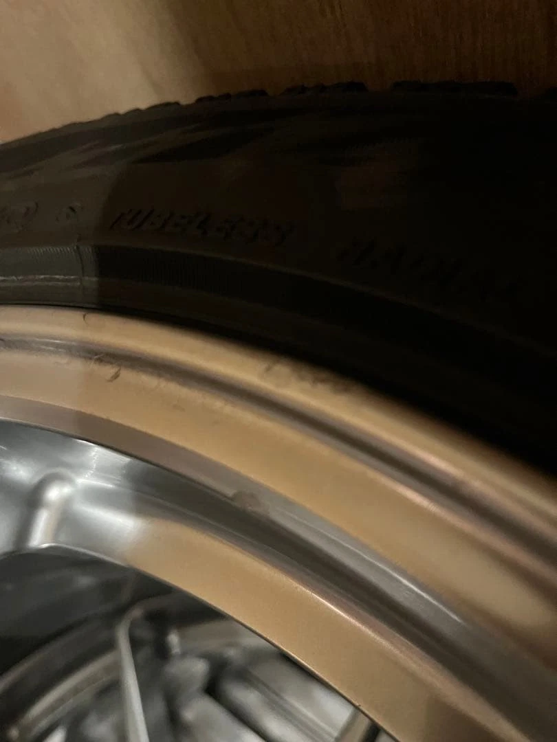 JDM BBS RI-A 18-inch studless tire set No Tires - Image 8