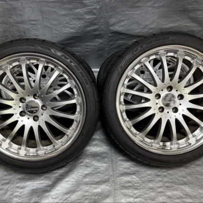 JDM LS600 LS460 CARLSSON 2 Books: 245/40R20 20x8 1/2J ET35 2 Books: 27 No Tires