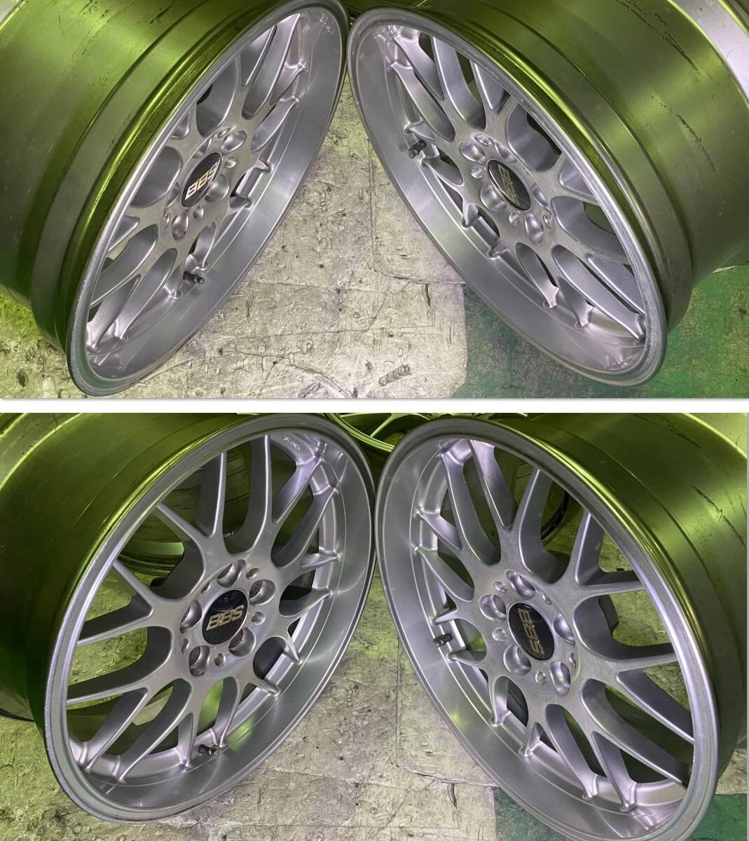 JDM Lightweight forged BBS RG-R RGR RG737 wheels 8.5J +13 PCD120 5H Fo No Tires - Image 6