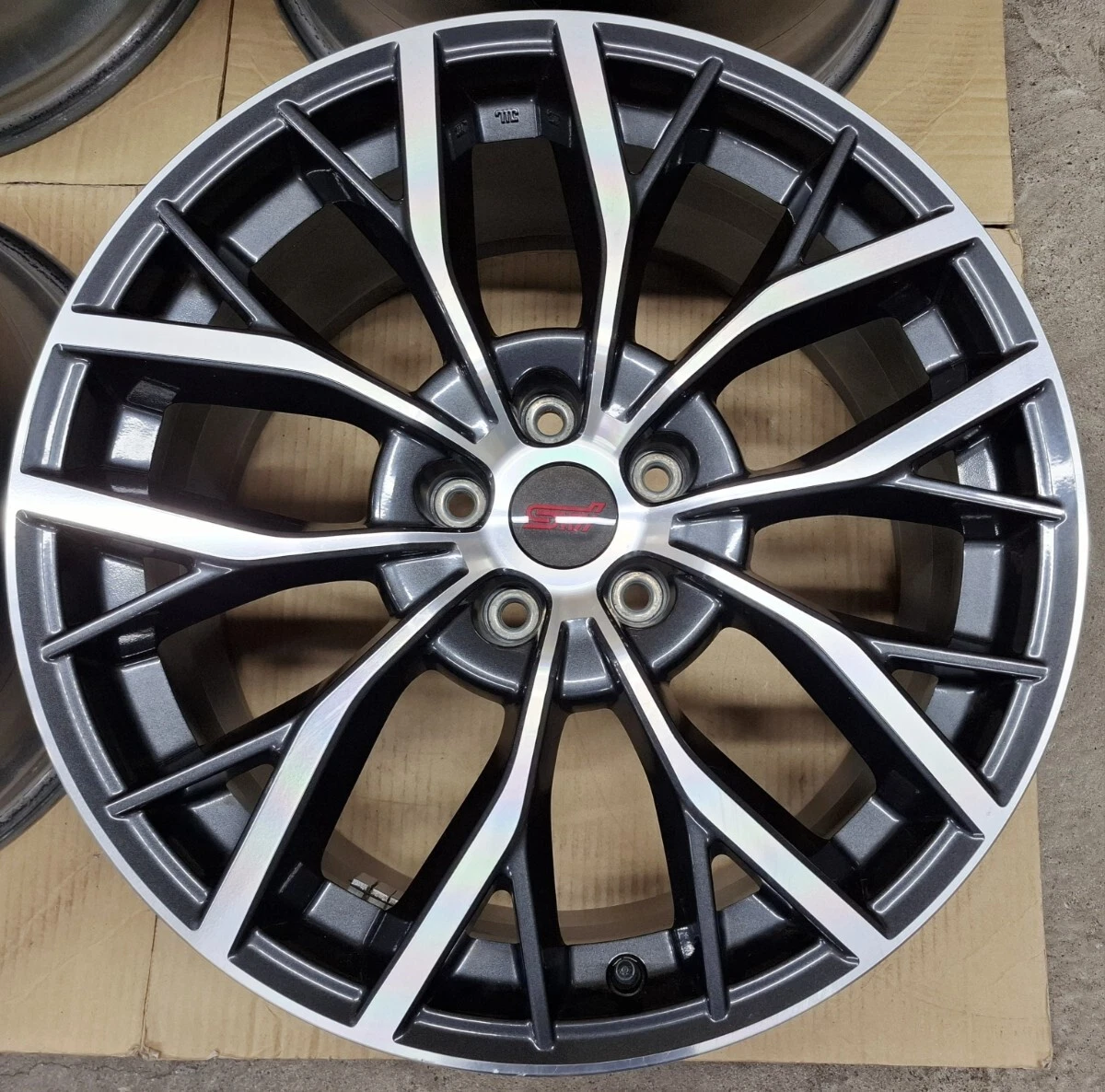 JDM Subaru WRX STI genuine 19 wheels 4Book 8.5J final model Levorg S4 No Tires - Image 2