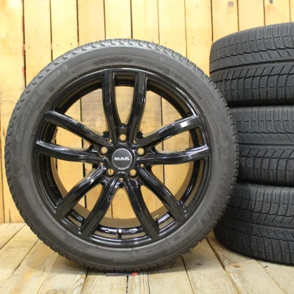 JDM BMW 5 Series G30 G31 G32 and other models: 18MAK FAHR black 8J+30 No Tires