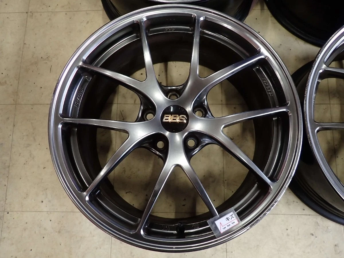 JDM 4Book Company 18x8J BBS RI-A 015 FORGED Aluminum 5-Lug PCD 112mm + No Tires - Image 4