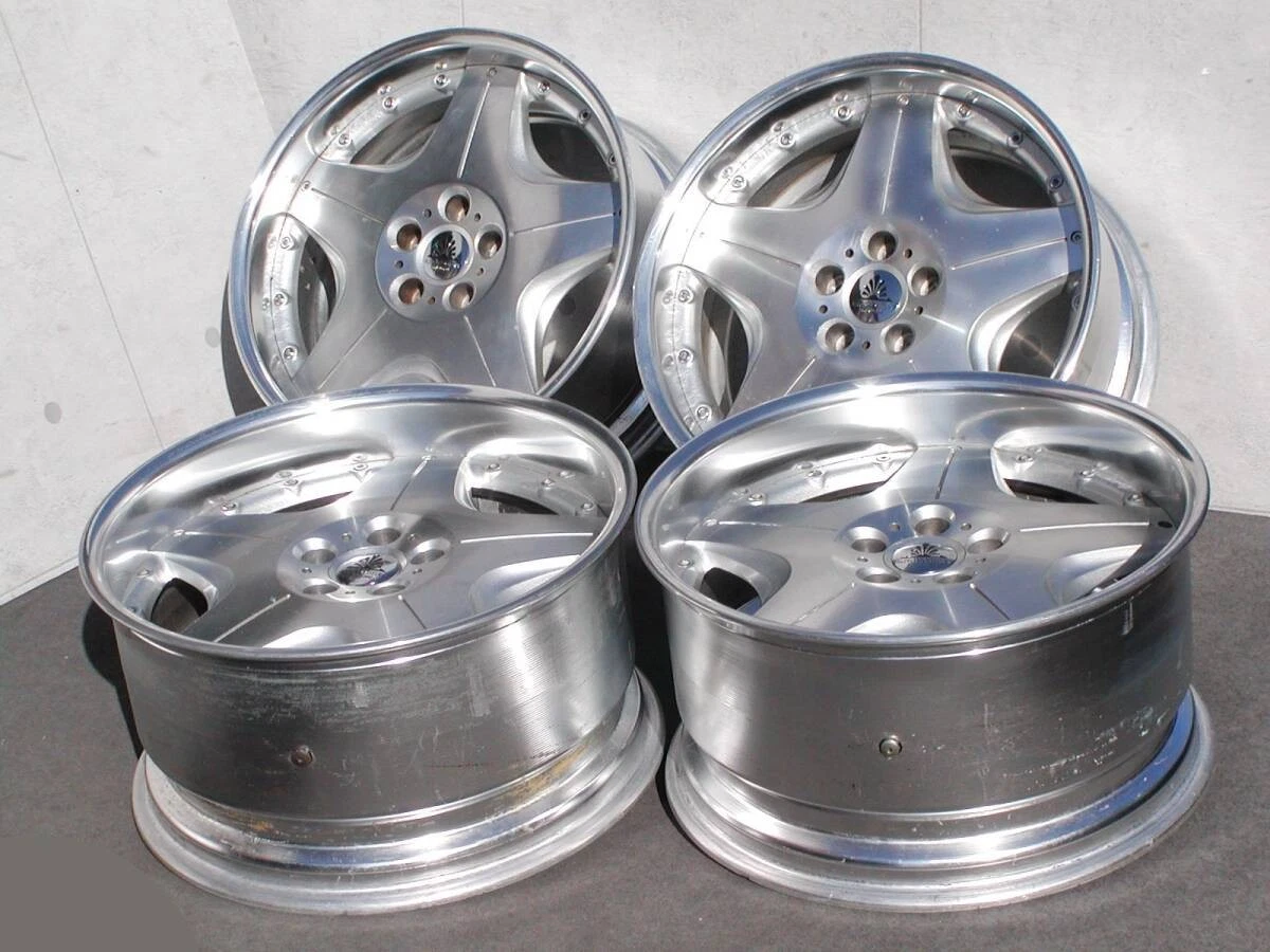 JDM Deep rim haute couture 9J 10J crown Mark X Cima TE37 VS-KF BBS LM No Tires